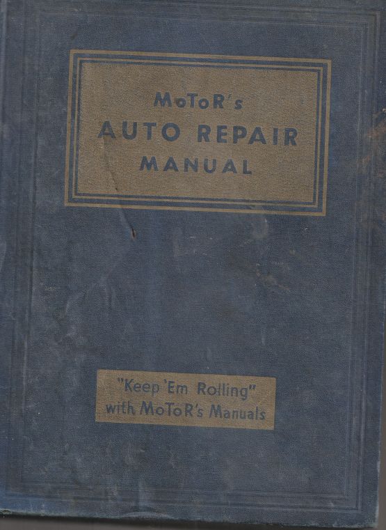 Motor's Auto Repair Manual Eleventh Edition Third Printing